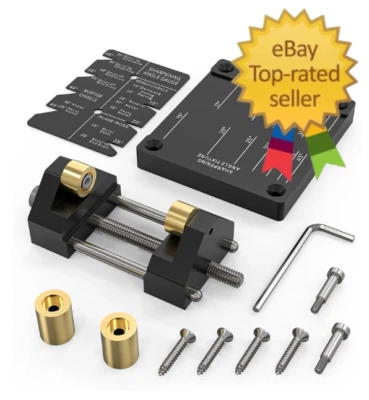 Precise Chisel Sharpening Jig Kit, Honing Guide System for Woodworking Chisels a - Image 1 of 4