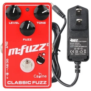 Caline CP-504 M: Fuzz Classic Fuzz Pedal + 9v Power Adapter - Picture 1 of 7