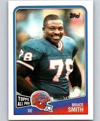 1988 Topps #227 Bruce Smith Buffalo Bills Football Card NM-MT ID:12610 - Image 1 of 2