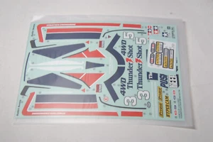 TAMIYA 1/10 thunder shot 2022 decals sticker - Picture 1 of 1