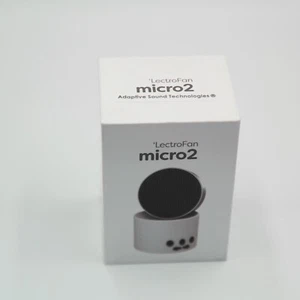LectroFan Micro2 Non-Looping Sound Machine und Stereo Bluetooth Lautsprecher mit... - Bild 1 von 4