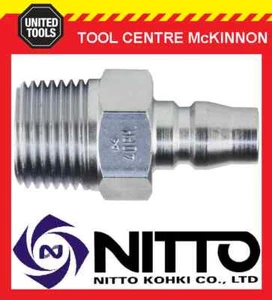 NITTO MALE COUPLING AIR FITTING WITH 1/2” BSP MALE THREAD (40PM) – JAPAN MADE - Bild 1 von 2