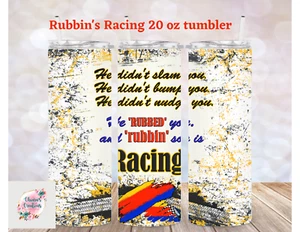 Rubbins Racing 20 Unzen 20 Unzen Skinny Sublimation Becher - Bild 1 von 1
