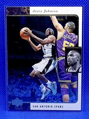 1995-96 SP - Avery Johnson #120 San Antonio Spurs  - Image 1 of 2