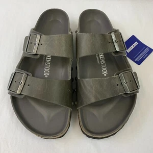 Birkenstock Neu ohne Karton Arizona leichte Nieten Eisen geöltes Leder exquisit normal - Bild 1 von 4