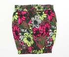 NEXT Womens Multicoloured Floral Viscose Mini Skirt Size 12