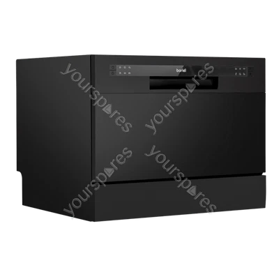 Sealey Baridi Tabletop Dishwasher 6 Place Settings 6.5L Capacity - Black - Image 1 of 4