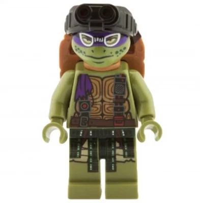 乐高 Donatello 79117 带护目镜和套装忍者神龟迷你人偶 — 第 1/2 张图片