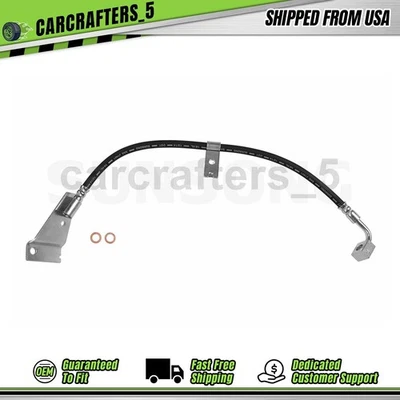 Manguera hidráulica de freno delantero derecho Sunsong para Dodge B150 B250 1982-1987 3,7 L Foto 1 de 4