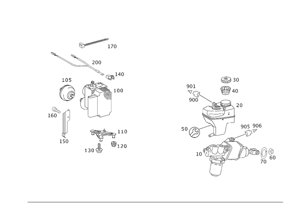 Genuine Mercedes-Benz Remanufactured Hydraulic Unit 009-431-26-12-83