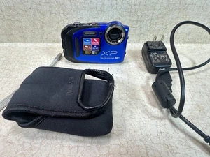 Cámara digital compacta Fujifilm Finepix XP70 azul zoom de 16,4 MP 5x - Imagen 1 de 15