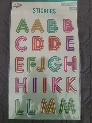 Buchstaben Aufkleber - Einschulung - Alphabet Sticker - Bild 1 von 2