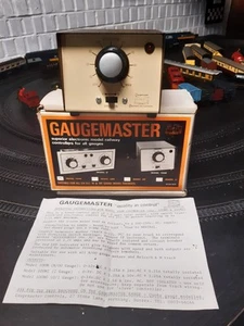 Gaugemaster Model 100m Track Controller Instructions Inc Lifetime Guarantee - Picture 1 of 12