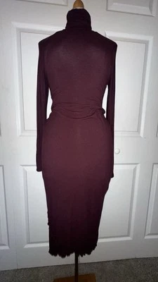 Lululemon Women’s Dress Burgundy Turtleneck Size 4 - Image 1 of 4