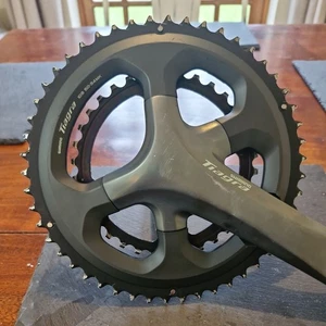 Shimano Tiagra FC-4700 Right Hand Crank 10-Speed Double Chainset 175mm 50-34t - Picture 1 of 8