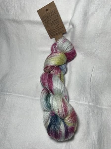 Auténtico hilo Hanks abeja teñido a mano en color amatista velada #03 - Imagen 1 de 4