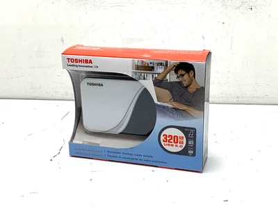 Toshiba 320GB USB 2.0 Portable External HDD - SEALED NEW - Image 1 of 2