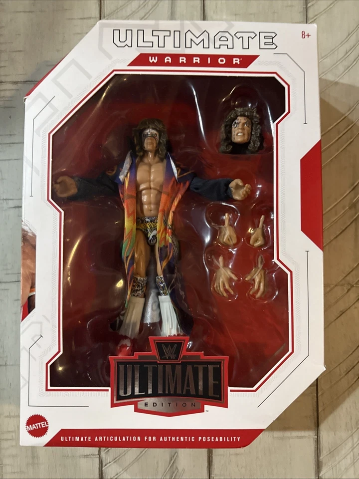 Boneco de ação WWE Ultimate Edition Best Of Wave 2 Ultimate Warrior luta livre - Imagem 1 de 1