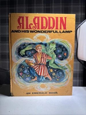 Aladdin And His Wonderful Lamp An Emerald Book Hardback - Image 1 of 3
