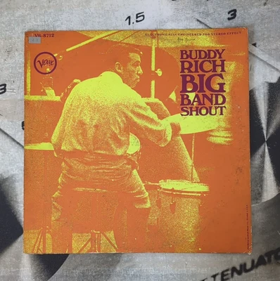 Buddy Rich - Big Band Shout - Play Count Basie - долгоиграющая пластинка - Verve V6-8712 - Изображение 1 из 4