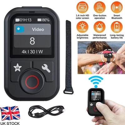 Mini Handheld Wireless Bluetooth Remote Control For GoPro Hero 13/12/11/10/9/MAX - Image 1 of 4