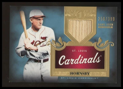 Rogers Hornsby 2011 Topps Tier One Game Used Bat Relic SP Rare /399 - Image 1 of 2