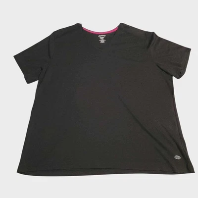 Camisa Reel Legends Negra Manga Corta Cuello en V Ropa Activa Pesca Mujer 2X 2XL  Foto 1 de 4