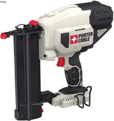 PORTER-CABLE PCC790B 20V MAX 锂 18GA Brad Nailer 套件(仅裸工具),混合 — 第 1/4 张图片