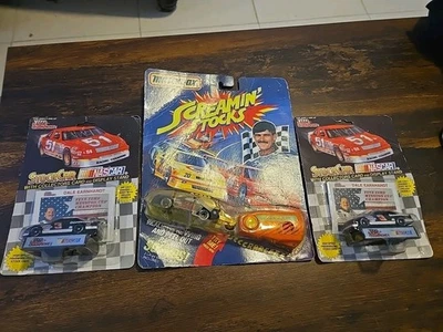 Lot Of 3 Matchbox Screamin Stocks Davey Allison #28 Thunderbird, Stockcar Nascar - Image 1 of 4