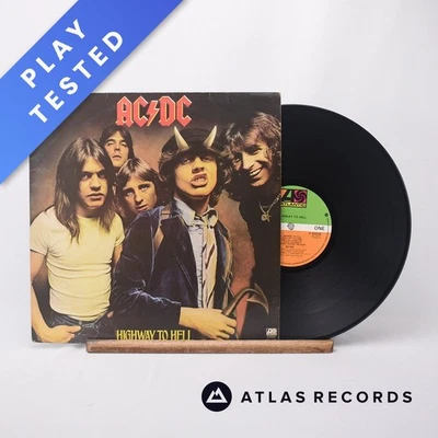 AC/DC Highway To Hell A-1 B-1 LP Album Vinyl Record K 50628 Atlantic - VG+/VG+ - Immagine 1 di 4