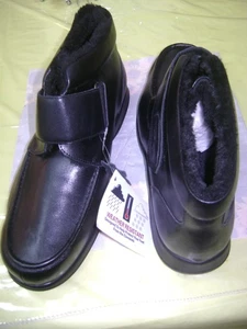 ARON One" MEN'S WARM LEATHER BOOT 13 WW - Picture 1 of 5