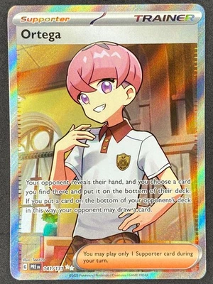 Pokémon Ortega Full Art 141/131 PRE Prismatic Evolutions NM - Image 1 of 2