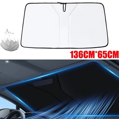 Capa protetora para-brisa de carro 210T refletor UV - Imagem 1 de 4