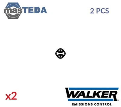 81252 EXHAUST HANGER MOUNTING SUPPORT WALKER 2PCS FOR WARTBURG 353 1.3 1.3L 43KW - Image 1 of 4