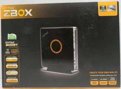 Zotac ZBOX HD-ND02 Mini PC Intel Atom 330 Dual Core CPU Nvidia GPU*NEW Open Box* - Image 1 of 4