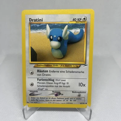 Dratini 63/105 Neo Destiny deutsch Pokemon Karten Excellent - Bild 1 von 2