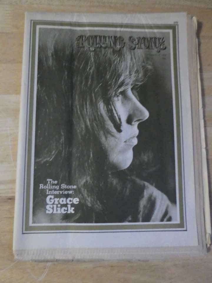 Rolling Stone magazine no 70  Nov.   -70 Grace Slick John Phillips - Image 1 of 4