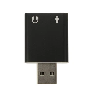 7 .1 USB Externe Soundkarte Externer Stereo-Sound-Adapter Audio-Adapter - Photo 1/12