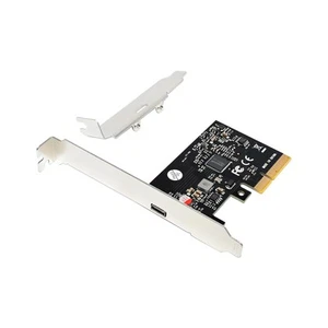 InLine® Schnittstellenkarte, PCIe x4, 1x USB-C Buchse, USB 3.2 Gen.2x2 - Afbeelding 1 van 7