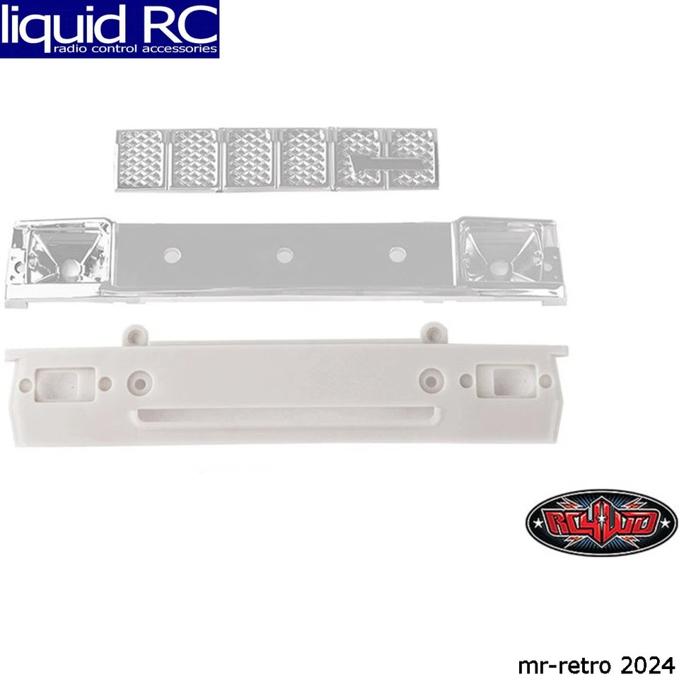 RC4WD Z-B0002 1982 Toyota Pickup and Mojave II Chrome Front Grille Parts Tree - Image 1 of 1