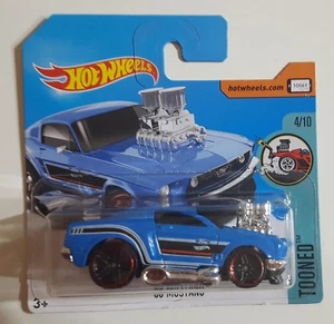 HOT WHEELS TOONED: '68 MUSTANG 4/10 BLISTERATO - Foto 1 di 1