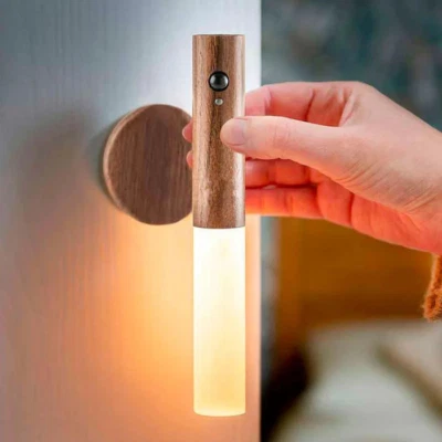 Lampe torche LED-Veilleuse intelligent-Détecteur de mouvement-Applique murale - Photo 1/4