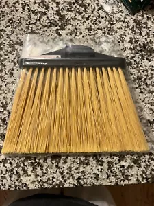Tough Guy 90756 9" Yellow Floor Brush,Recycled Pet - Industrial Sweep 6YTD1 Head - Picture 1 of 4