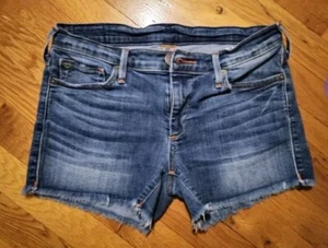 True Religion ausgefranste Shorts – Damengröße 28 - Bild 1 von 5