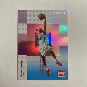 Panini Status James Harden 2017 azul #80 5/199 - Imagen 1 de 12