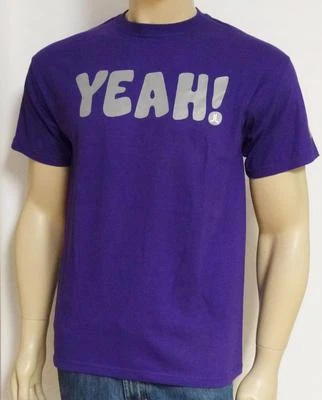 WESC Superlative Conspiracy Yeah Graphic Mens Purple 100% Cotton T-Shirt New NWT - Image 1 of 4