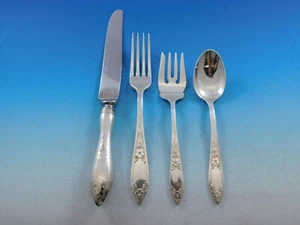 Lady Claire by Stieff Sterling Silver Regular Size Place Setting(s) 4pc - Picture 1 of 4