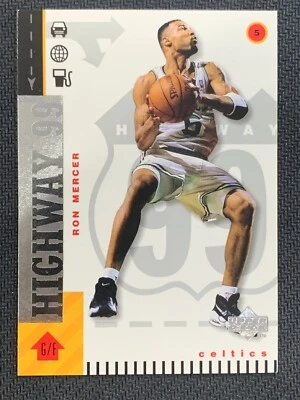 HIGHWAY 99 #298 RON MERCER BASKETBALL CARD TOPPS - Image 1 of 2