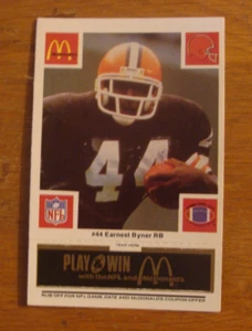 1986 McDonald's Football Cards YOU PICK Singles Complete Your Set - Picture 1 of 74