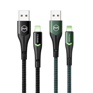 Long Lasting Nylon For Type C/iPhone USB C Mcdodo LED Fast Charging Cable - Picture 1 of 16